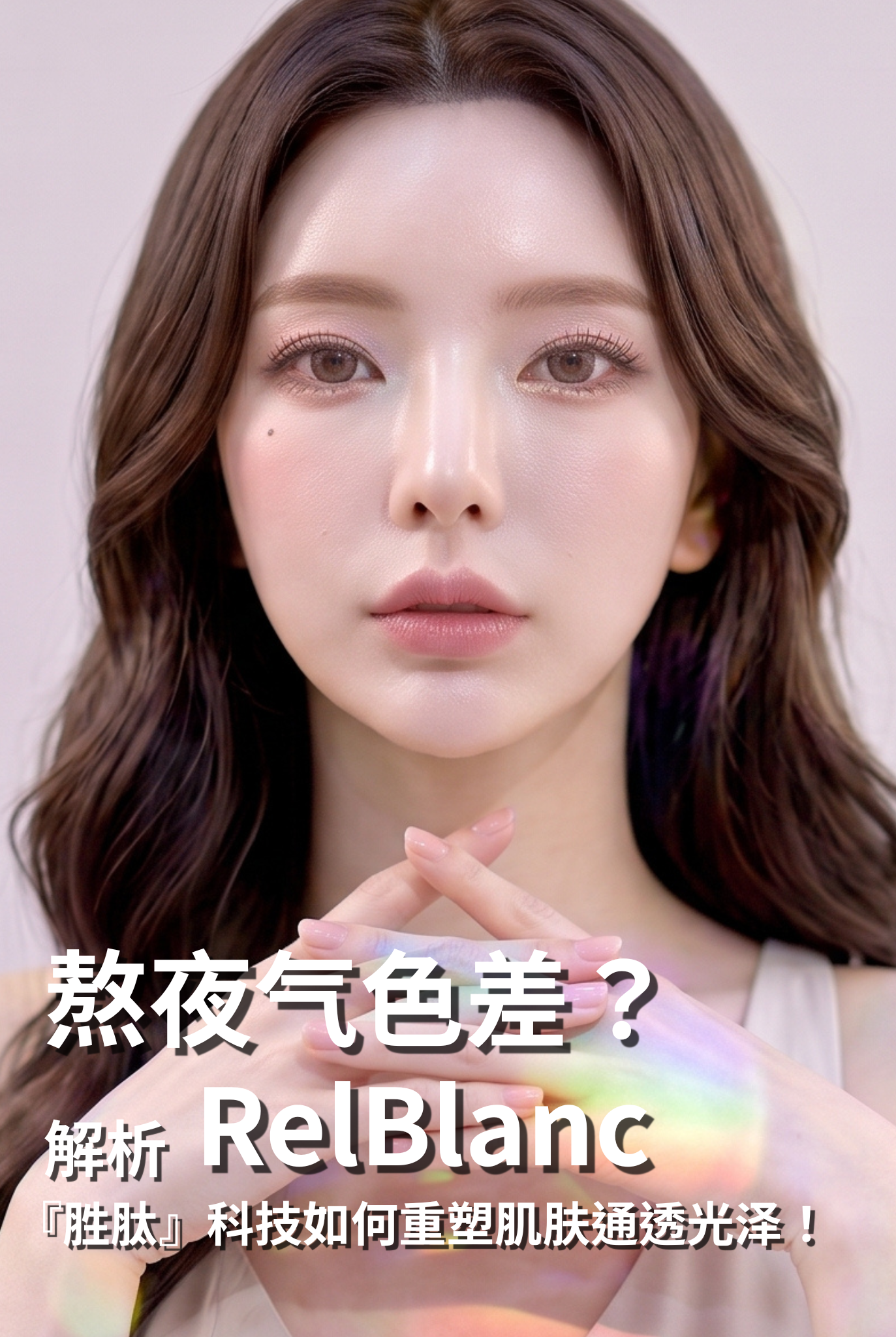 熬夜气色差？解析 RealBlanc『胜肽』科技如何重塑肌肤通透光泽！