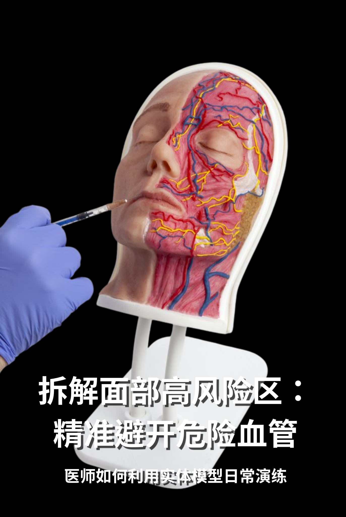 拆解面部高风险区：医师如何利用实体模型日常演练，精准避开危险血管