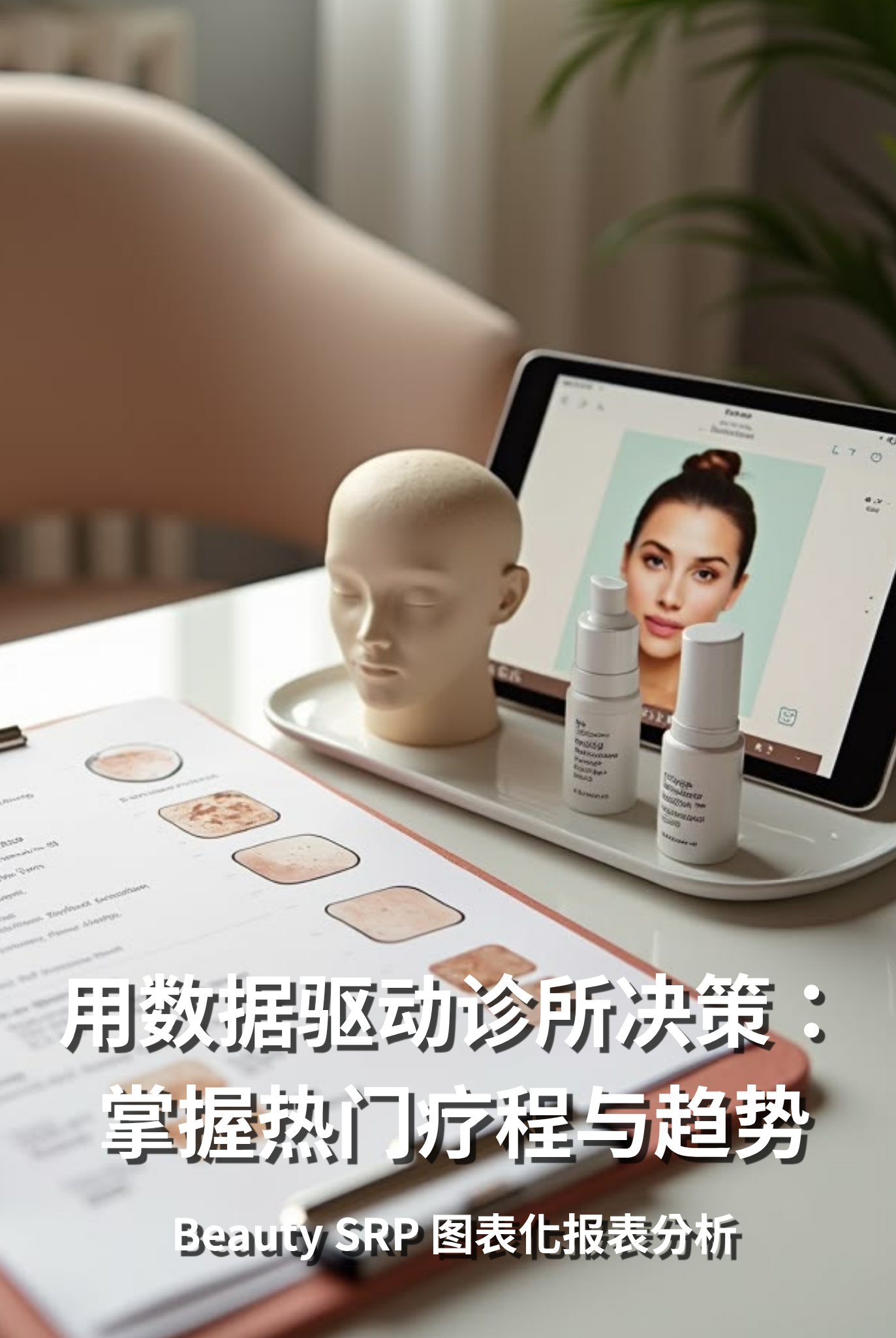 用数据驱动诊所决策：Beauty SRP 图表化报表分析如何助管理者掌握热门疗程与业绩趋势