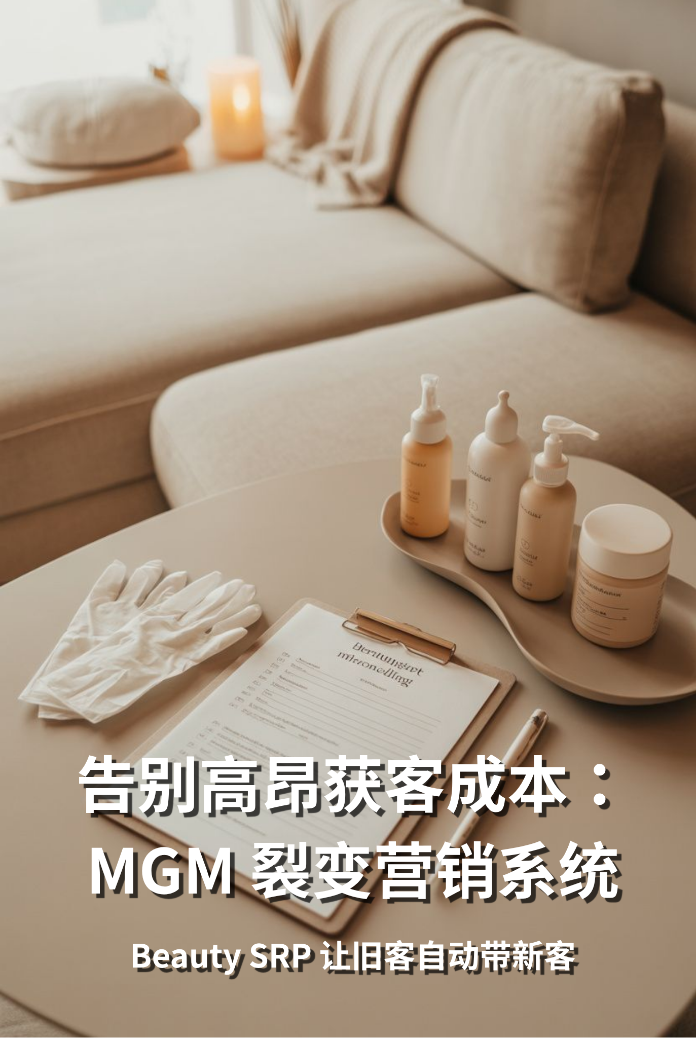 告别高昂获客成本：Beauty SRP 如何透过「MGM 转介绍系统」让旧客自动带新客，营业额暴增 29.8%